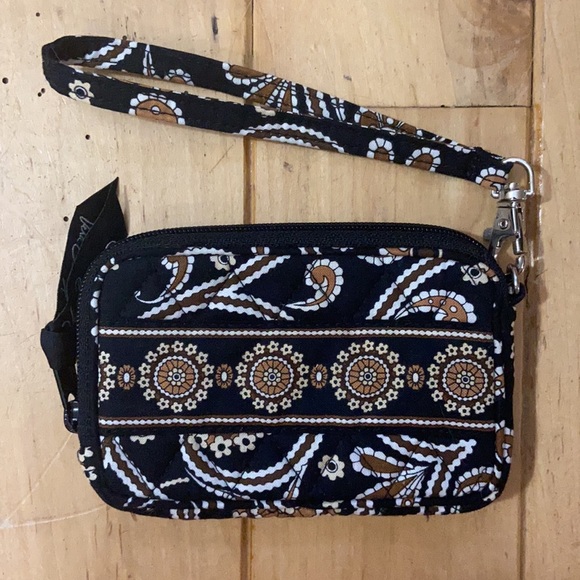 Vera Bradley Caffe Latte Wristlet - Picture 2 of 9